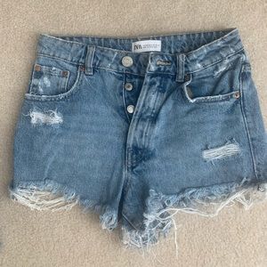 ZARA JEAN SHORTS